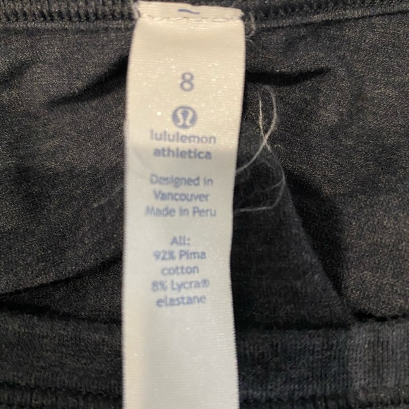 Lululemon OM Tee women’s size 8 - Picture 4 of 4